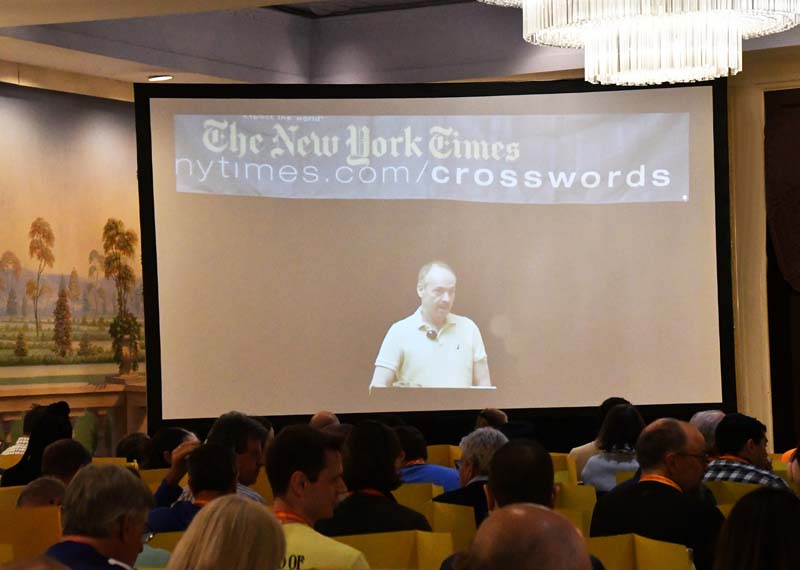 Will Shortz Addresses 2025 Throng